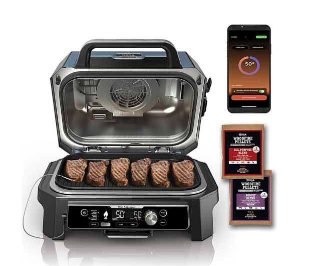 Ninja Grill elektryczny Woodfire XL OG901EU - 1286470 - zdjęcie 11